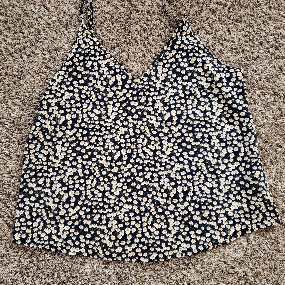 Shein Floral Tank